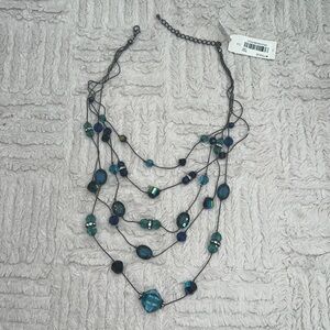 m. haskell layered beaded necklace, adjustable, New with tags